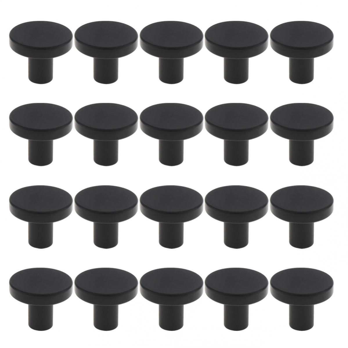 20Pcs Round Kitchen Cabinet Kn - Cabinet Knob Round 评论和价格