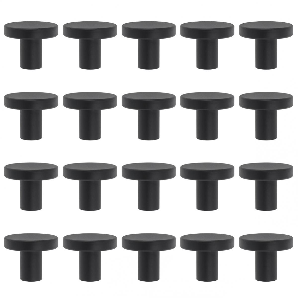 20Pcs Round Kitchen Cabinet Kn - Cabinet Knob Round 评论和价格