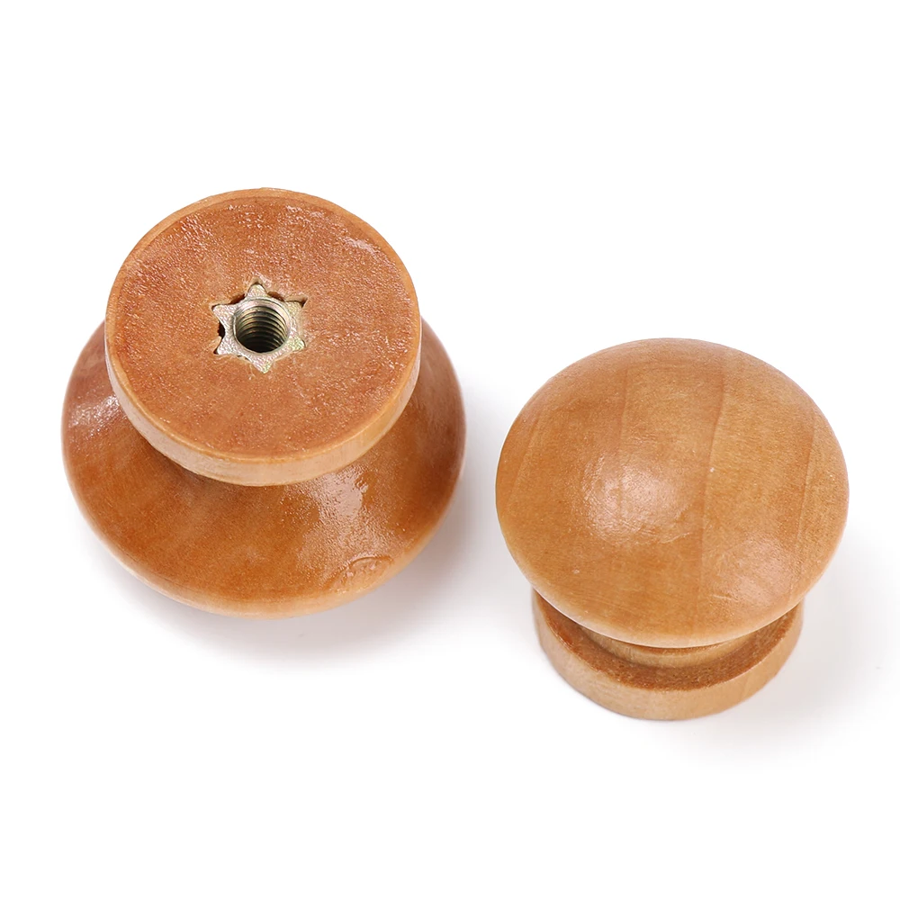 10pcs/Lot Round Shape Natural  - Cabinet Knob Round 评论和价格