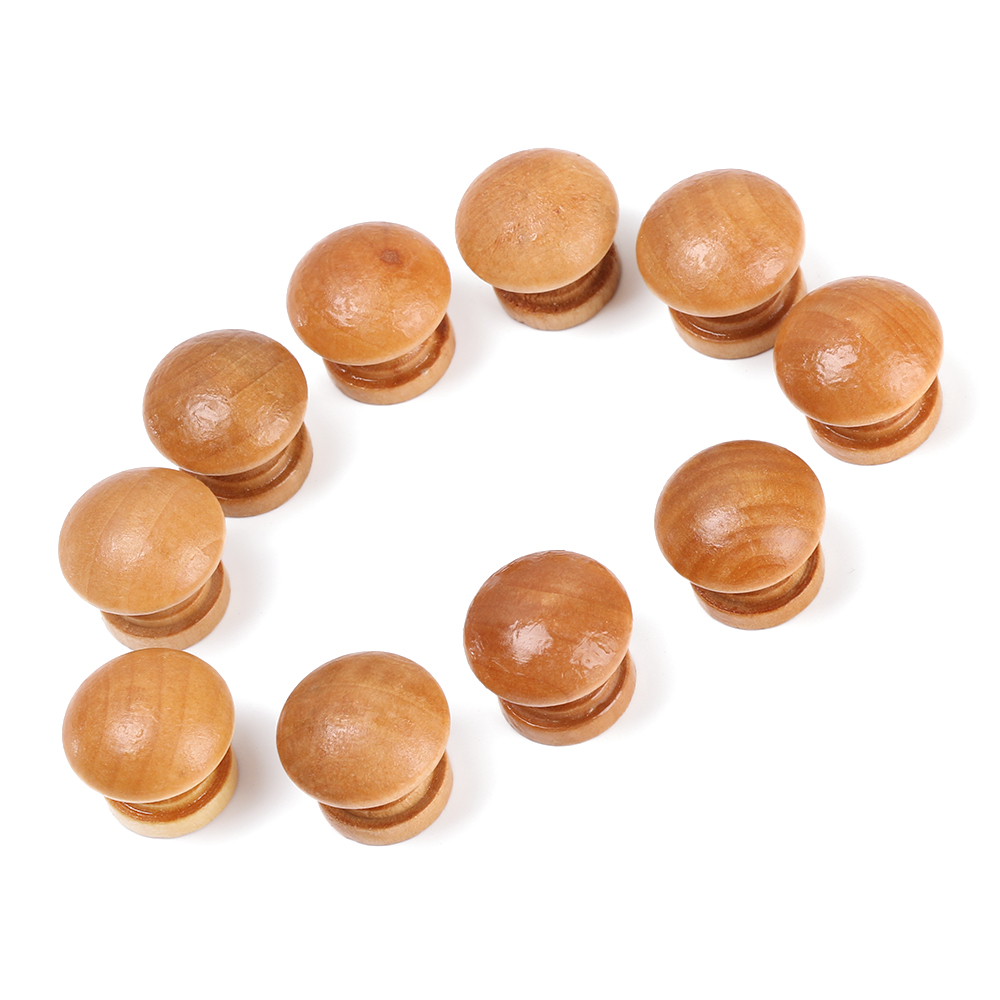 10pcs/Lot Round Shape Natural  - Cabinet Knob Round 评论和价格