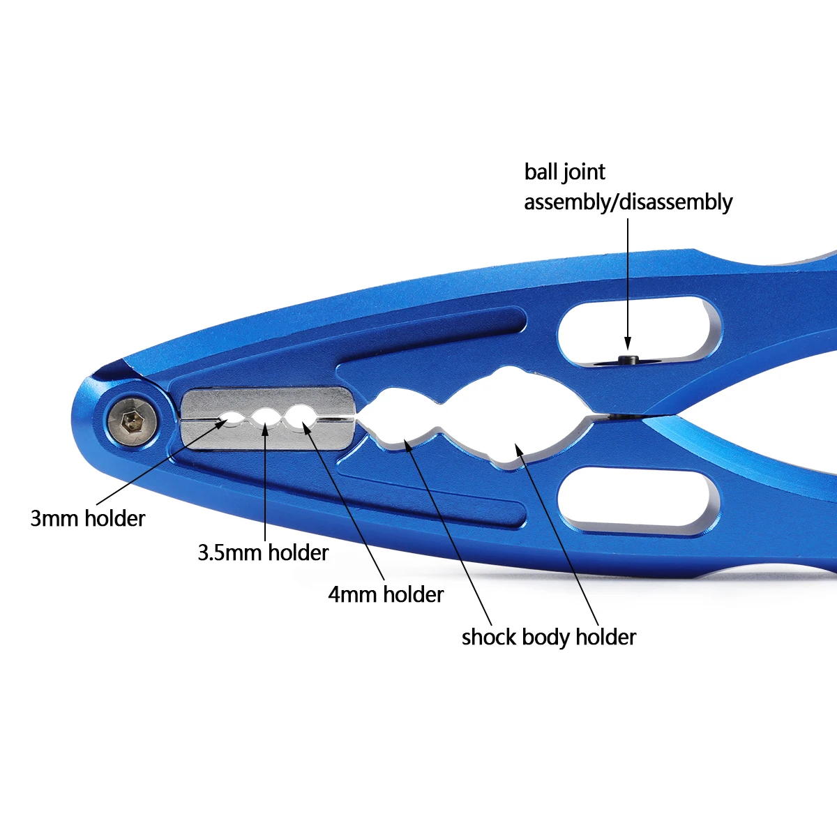 Aluminum CNC Pliers Pivot Ball - Joint Connector Bracket 评论和价格