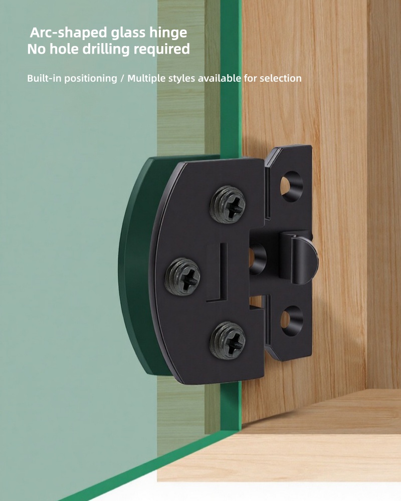 2PCS Non-Drilled Zinc Alloy Gl - Quality Furniture Hardware 评论和价格