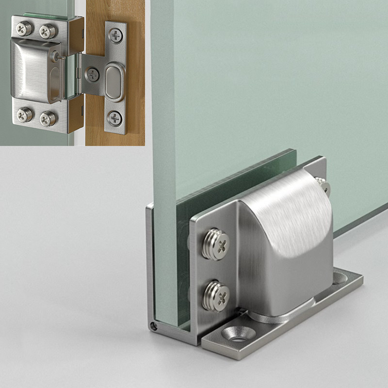 Non-perforated Glass Hinges Hi - Quality Furniture Hardware 评论和价格