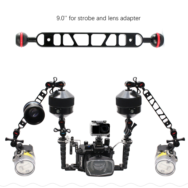 Nitescuba Diving Aluminum Ball - Joint Connector Bracket 评论和价格