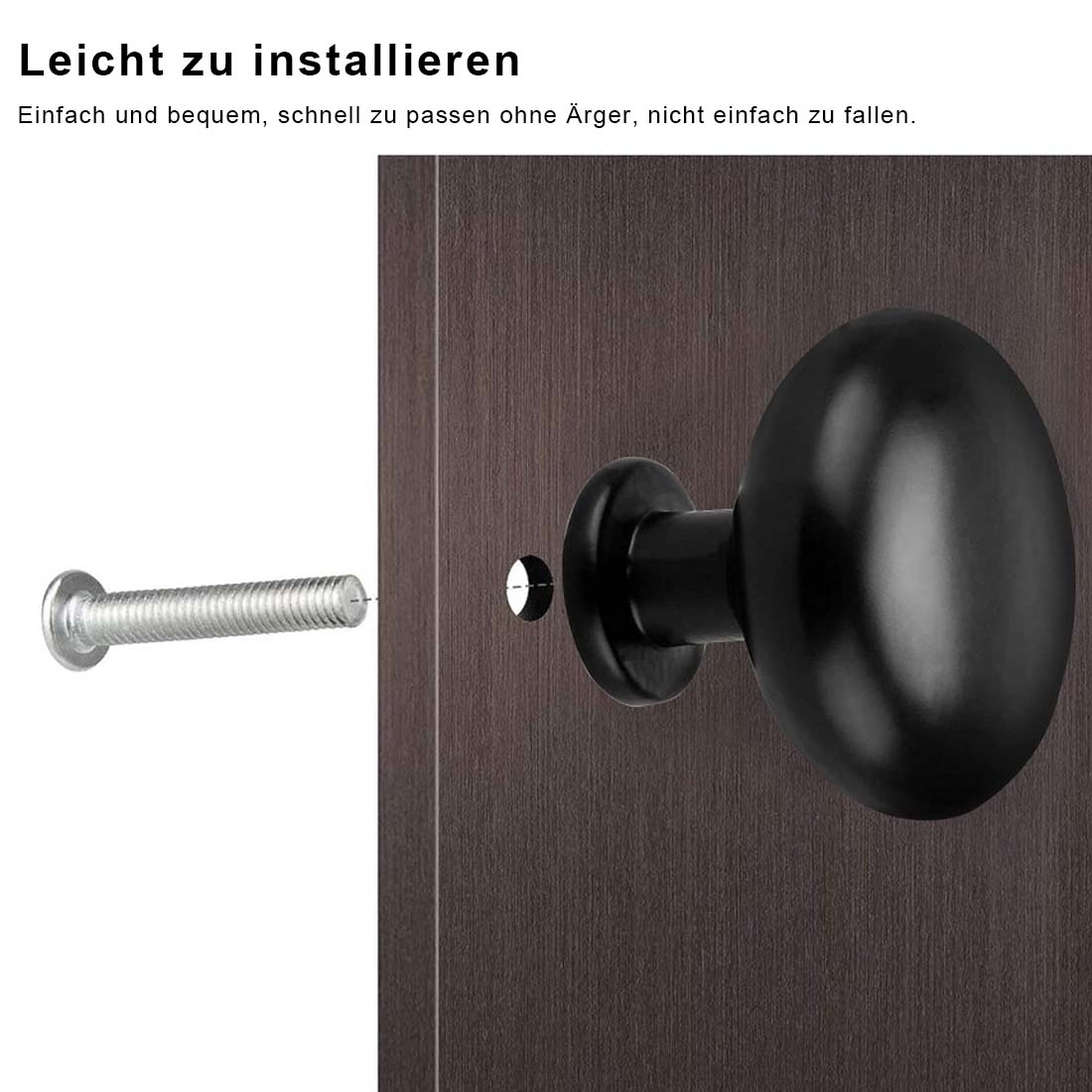 5PCS Aluminum Kitchen Cupboard - Cabinet Knob Round 评论和价格